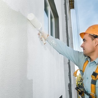 Extérieur : Peinture finition façade